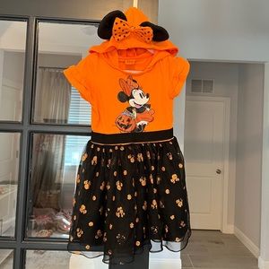 Disney Minnie Halloween Dress with Hoodie